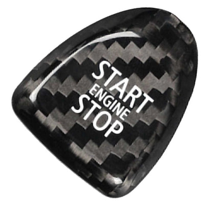 Carbon Fiber Keyless Start Button Cover for BMW Mini Cooper (2002-2023)