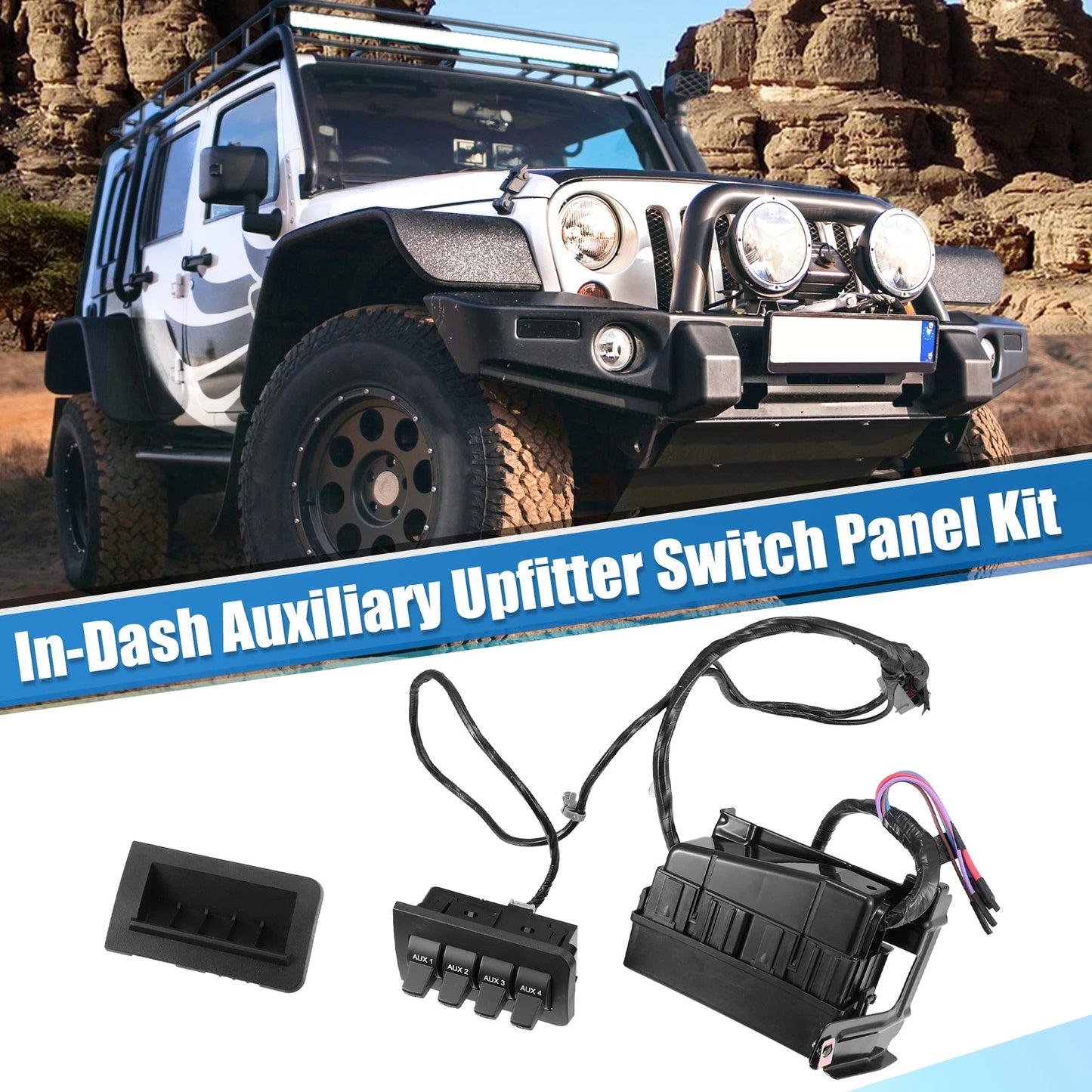 Rocker Switch Box Warning Lights for Ford (2009-2014)