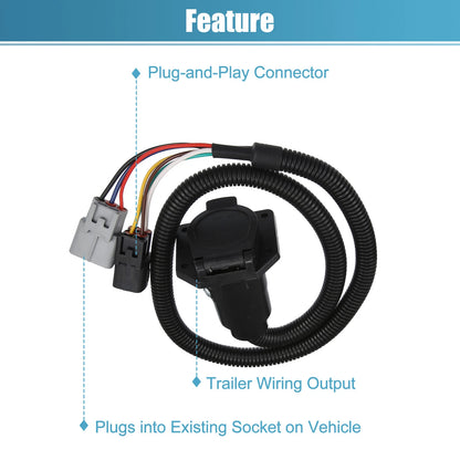 7-Pin Trailer Wiring Harness for Toyota Tundra (2003-2006)