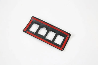 Headlight Switch Button Cover Trim for 2021-2022 Subaru Outback Carbon Fiber