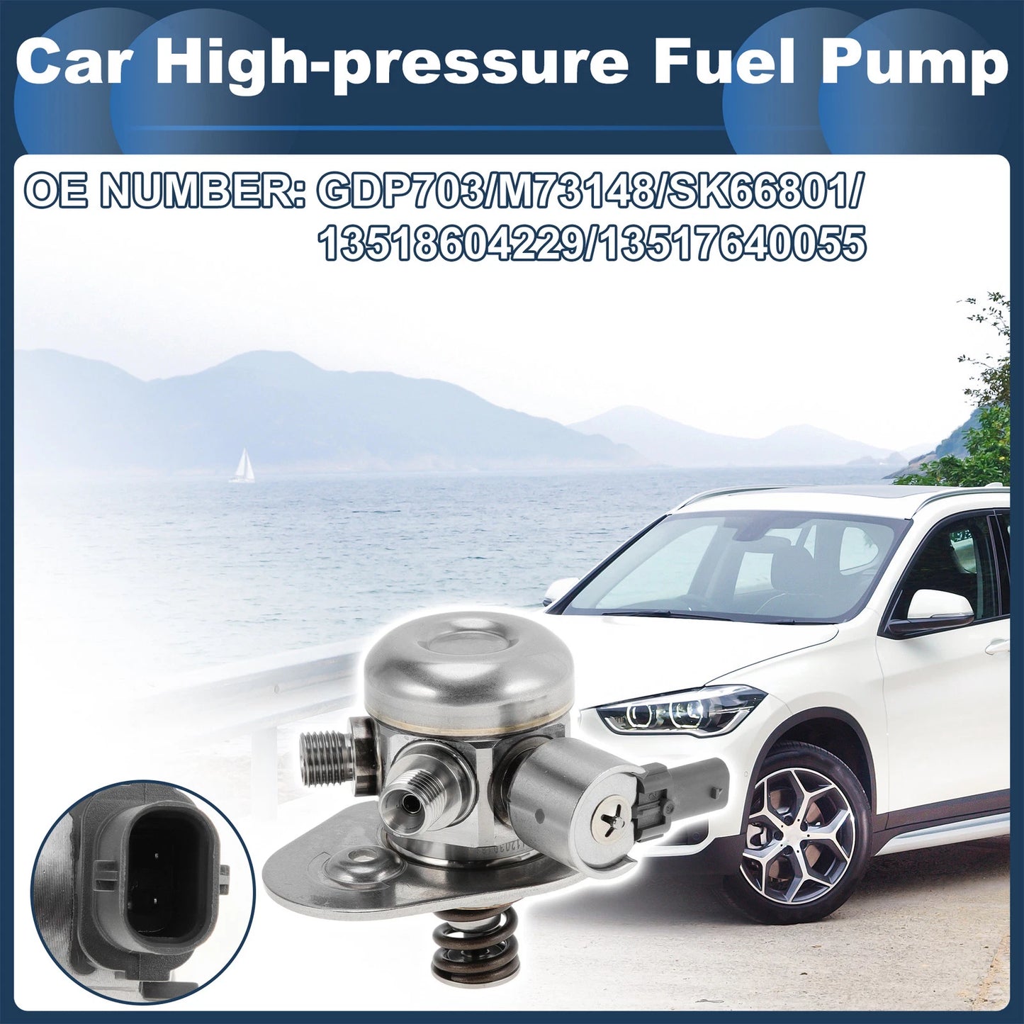 High Pressure Fuel Pump Assembly for BMW X1 X3 X4 Z4 (2011-2023)