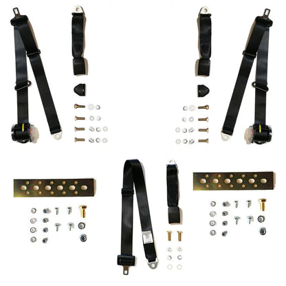 Rear Seat Belt Set for 1989-1993 Toyota Starlet EP81 3 Door Hatchback
