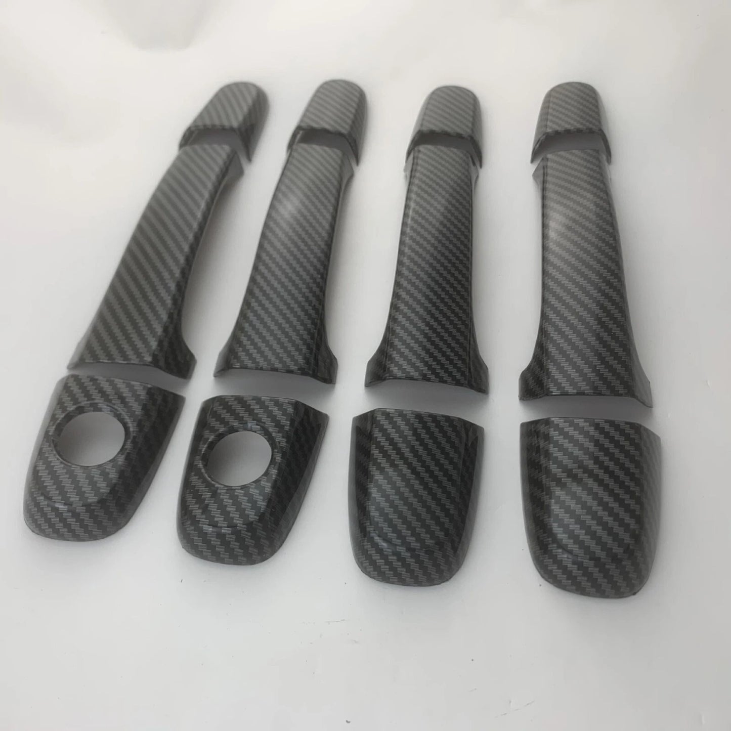 Carbon Fiber Door Handle Lid Frame Cover Trim for Lexus RX300 (1998-2003) 12x