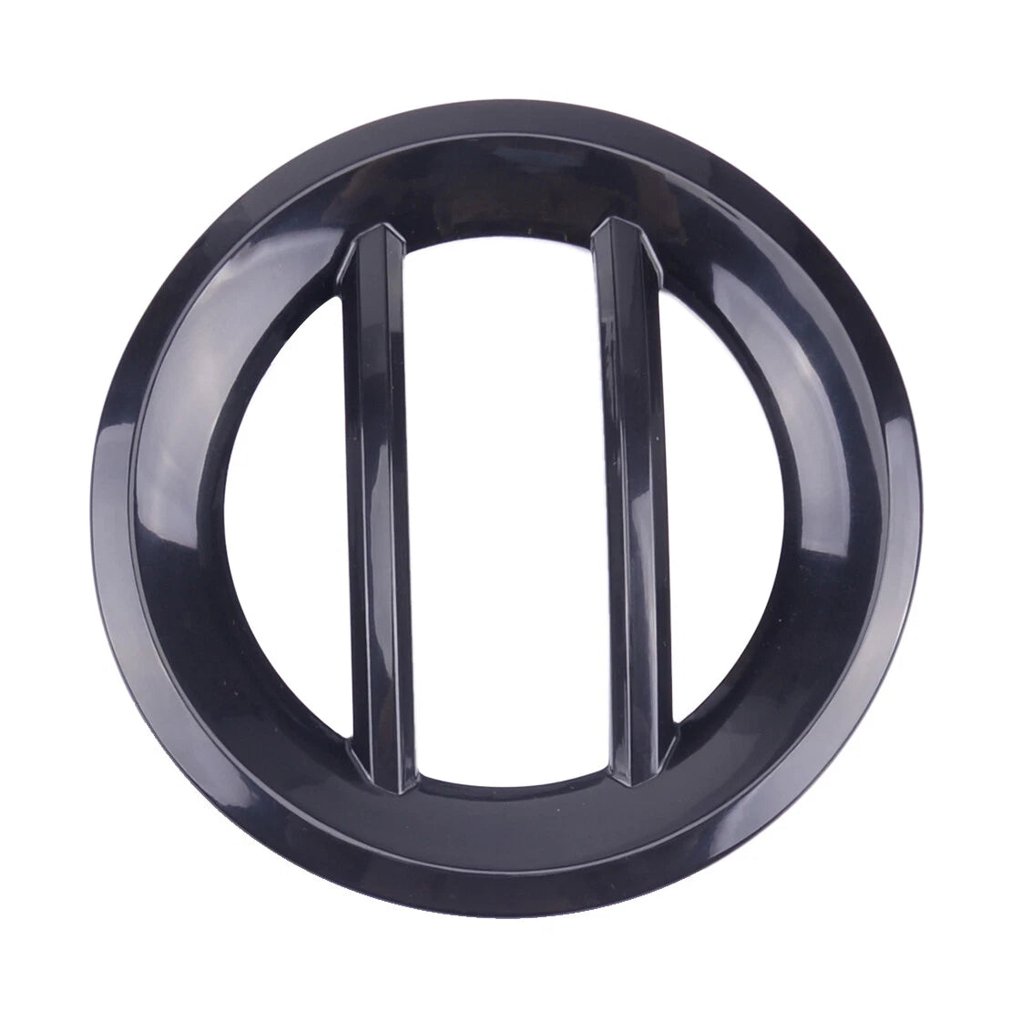 Black Front Fog Light Lamp Ring Cover for Jeep Renegade (2019-2020)