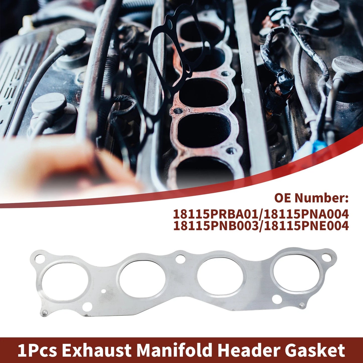 Exhaust Manifold Header Gasket for Honda Element (2003-2011)