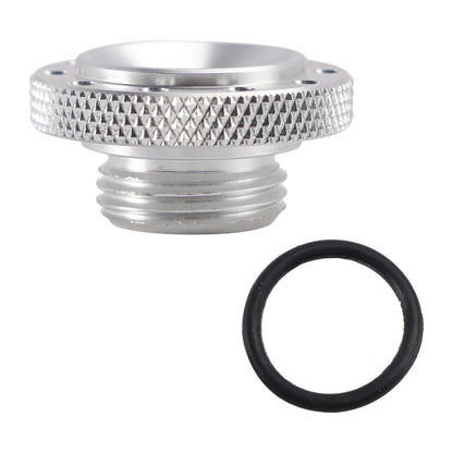 CNC Oil Filler Plug - Silver for Scrambler 400X / Speed 400 / T4 (2023-2025)
