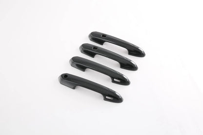 ABS Carbon Fiber Outside Door Handle Cover Trim for Toyota Sienna (2021-2023)