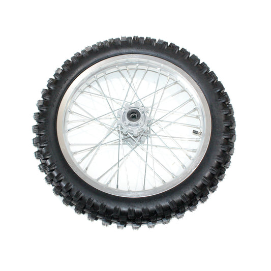 18" Rear Wheel Rim Silver for PIT PRO Trail Dirt Bike (110/90)