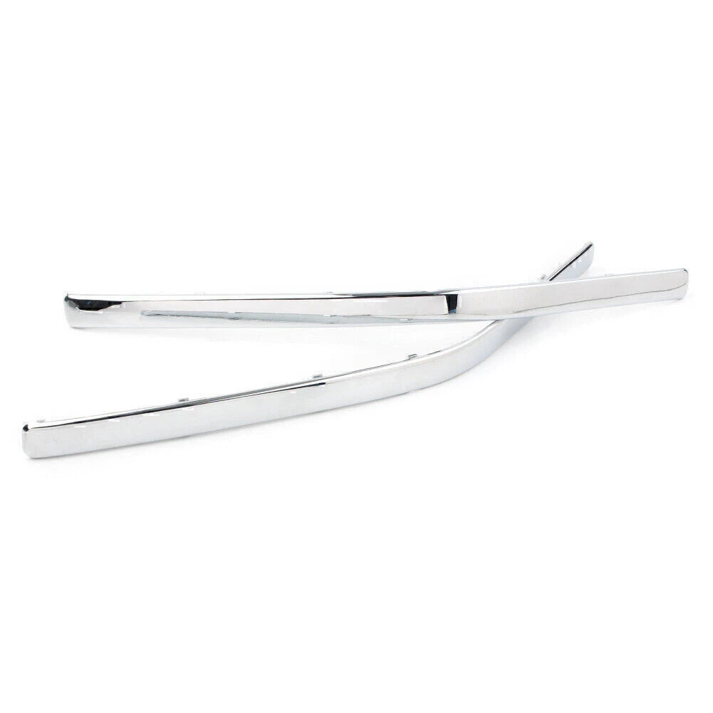 Chrome Front Side Fairing Cowl Edge Molding Trim for Honda GL1800 (2001-2006)