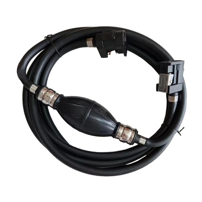 Marine Fuel Line Replacement with Primer Bulb Connector for Outboard