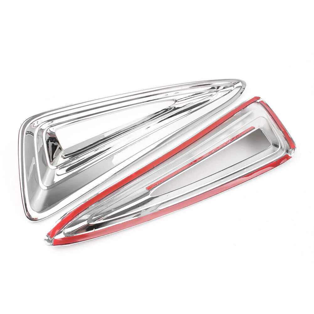 Front Fog Lamp Light Cover Trim for Toyota C-HR (2016-2018) Chrome