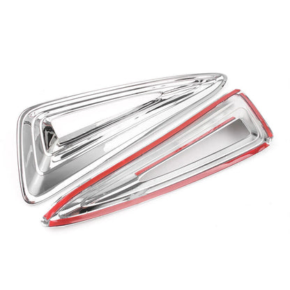 Front Fog Lamp Light Cover Trim for Toyota C-HR (2016-2018) Chrome