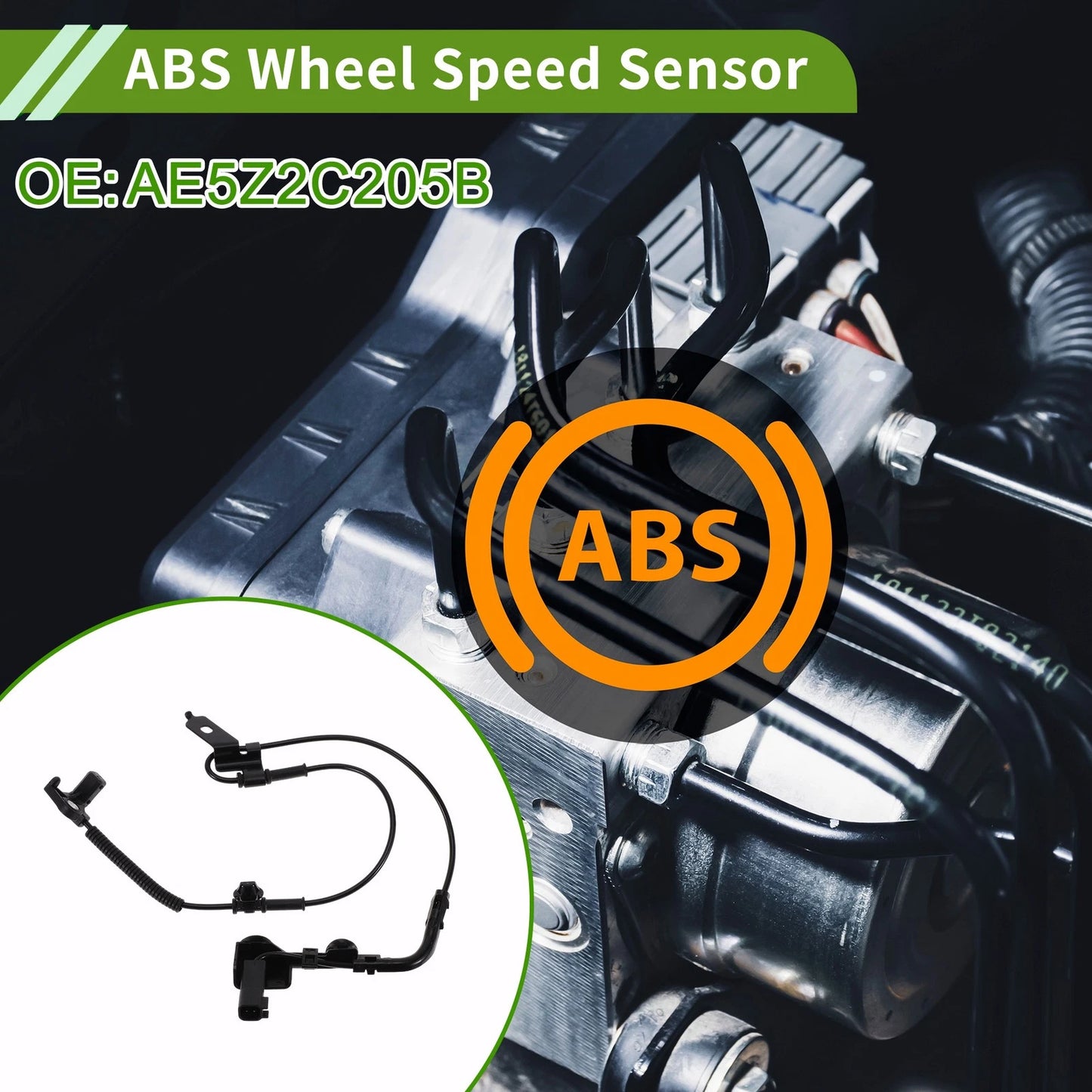ABS Wheel Speed Sensor for Ford Fusion Front Left (2013-2020)