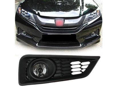 Fog Light with Cover Wiring Switch Kit for Honda City (2014-2016)