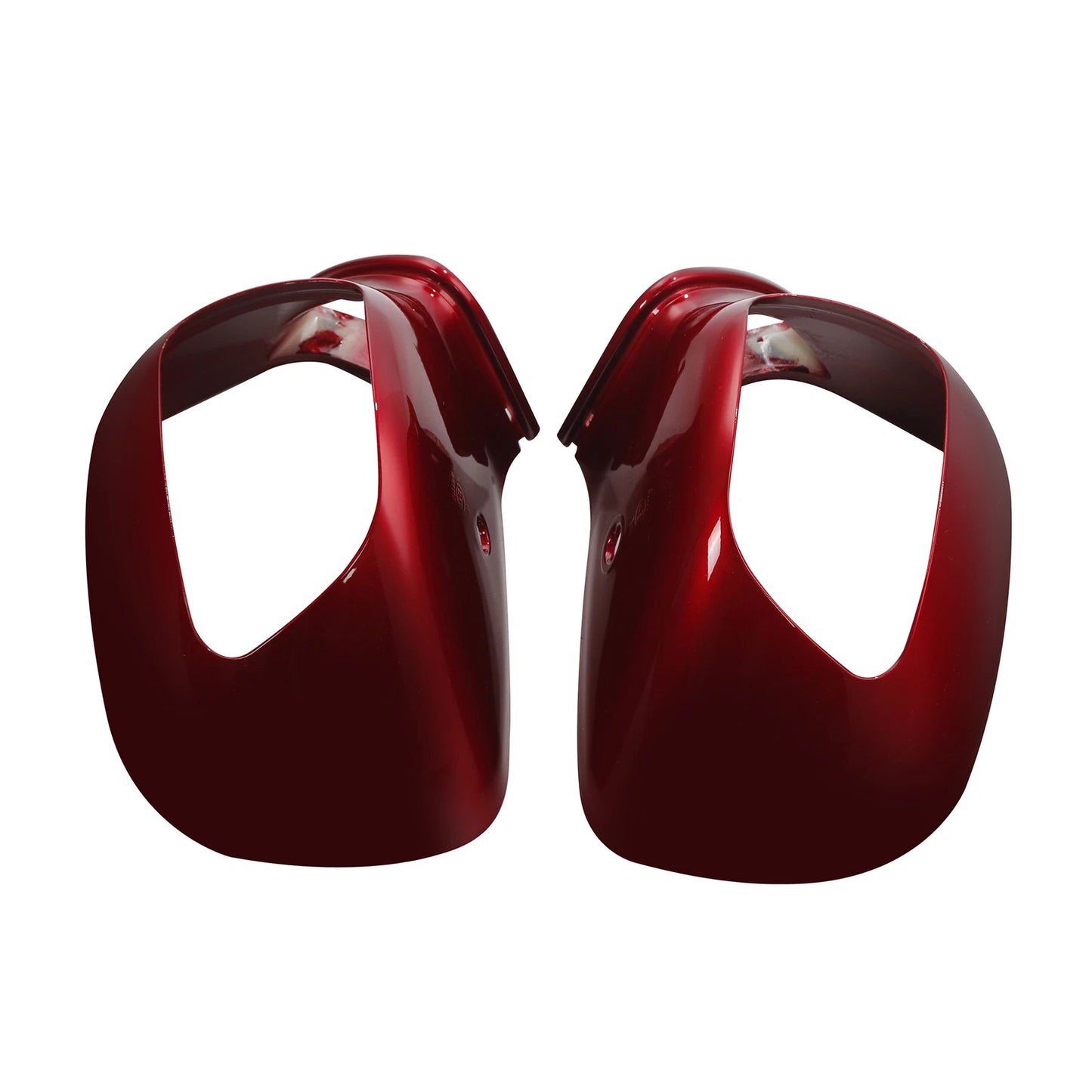 Red Rear View Mirror Covers for Honda Goldwing GL1800 (2001-2017)