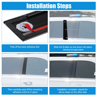 Door B Pillar Trim Panel Right Windshield Outer for Cadillac Chevy