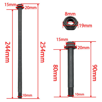 Upper & Lower A-Arm Bolts & Nuts for Yamaha Banshee YFZ350 (1991–2006)