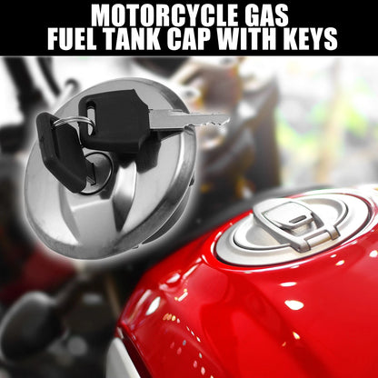 Gas Tank Cover Locking Fuel Tank Cap / 1 Set / Motorcycle for Suzuki GZ250