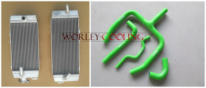 Y Hose Kit & Aluminum Radiator for Kawasaki KXF250 KX250F (2009-2010)