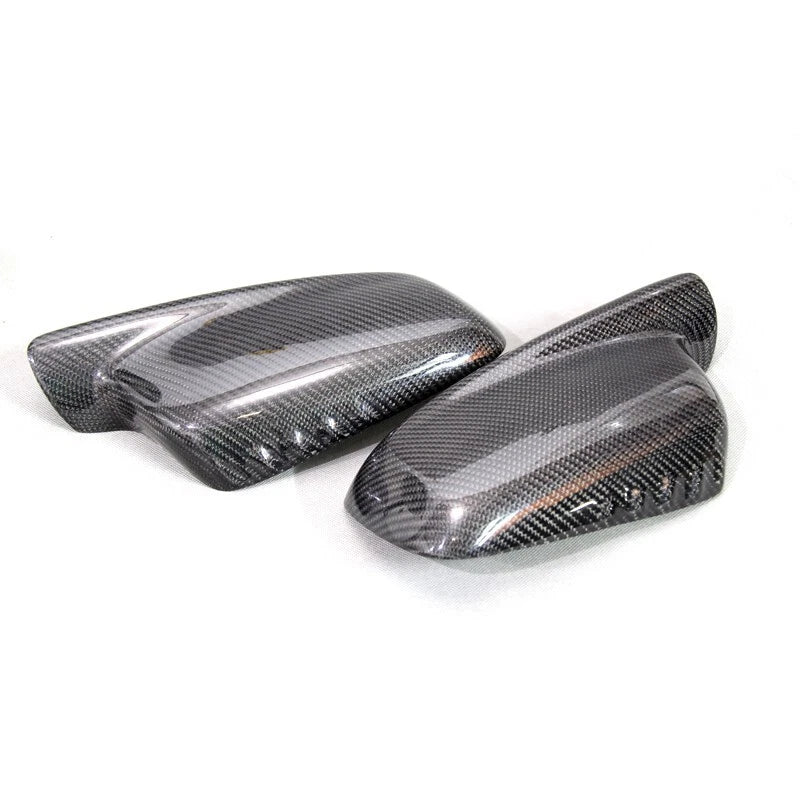 Carbon Fiber Side Mirror Cover Caps Replace for BMW 7 Series E65 2002-2008
