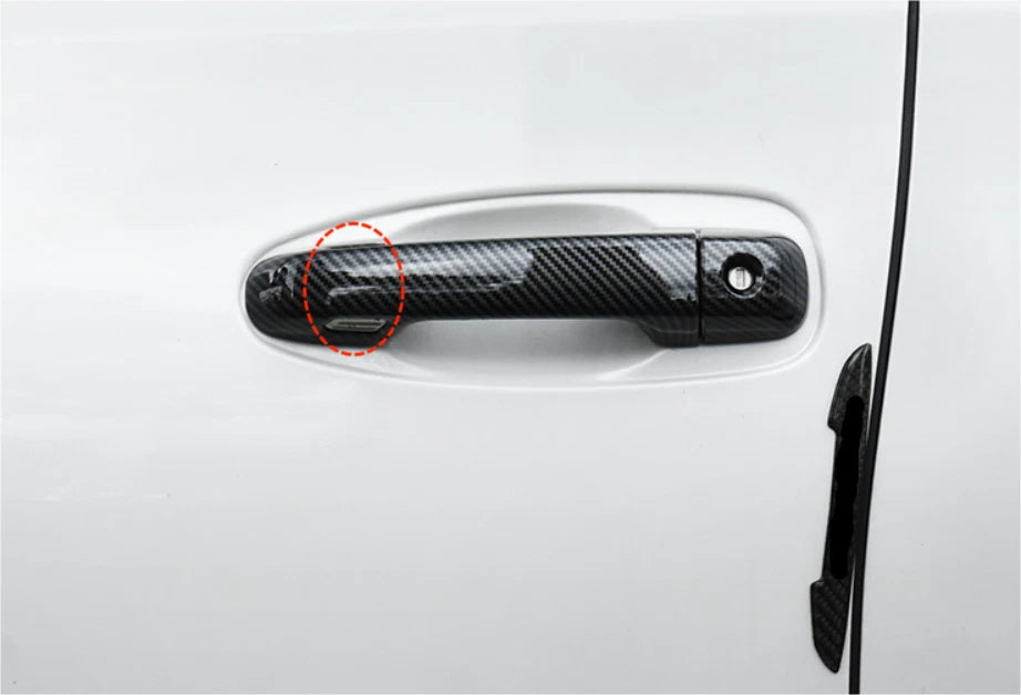 Smart Keyhole Door Handle Lid Cover for 2010-2023 Toyota Prado J150 (2010-2023)