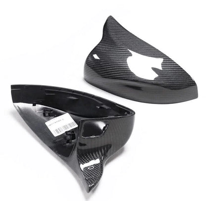 Carbon Fiber Side Mirror Caps Replace for Audi A3 S3 RS3 8V 14-20 w/ Lane Assist