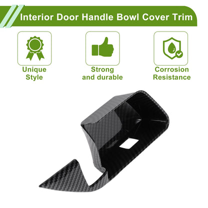 Interior Door Handle Bowl Cover Trim for Toyota Camry (2024-2025) 4 x ABS
