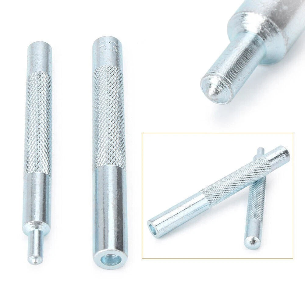 DIY Leather PVC Die Punch Hole Snap Fastener Tool for Crafting Projects