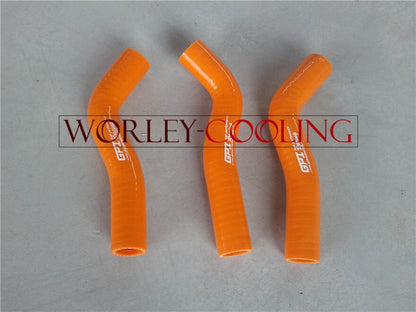 Silicone Radiator Hose for KTM 250SXF/250SX-F/250XC-F (2007-2009) ORANGE