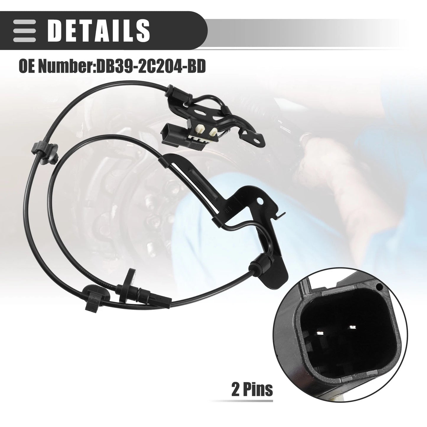 ABS Wheel Speed Sensor for Ford Ranger 2012-2022 (2012-2022)
