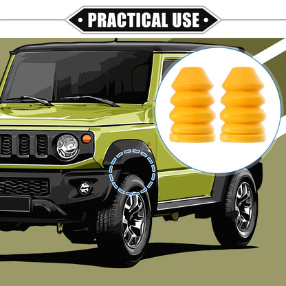 2 x Car Rear Jounce Upper Bumpers for Jeep Liberty KJ Sport (2007)