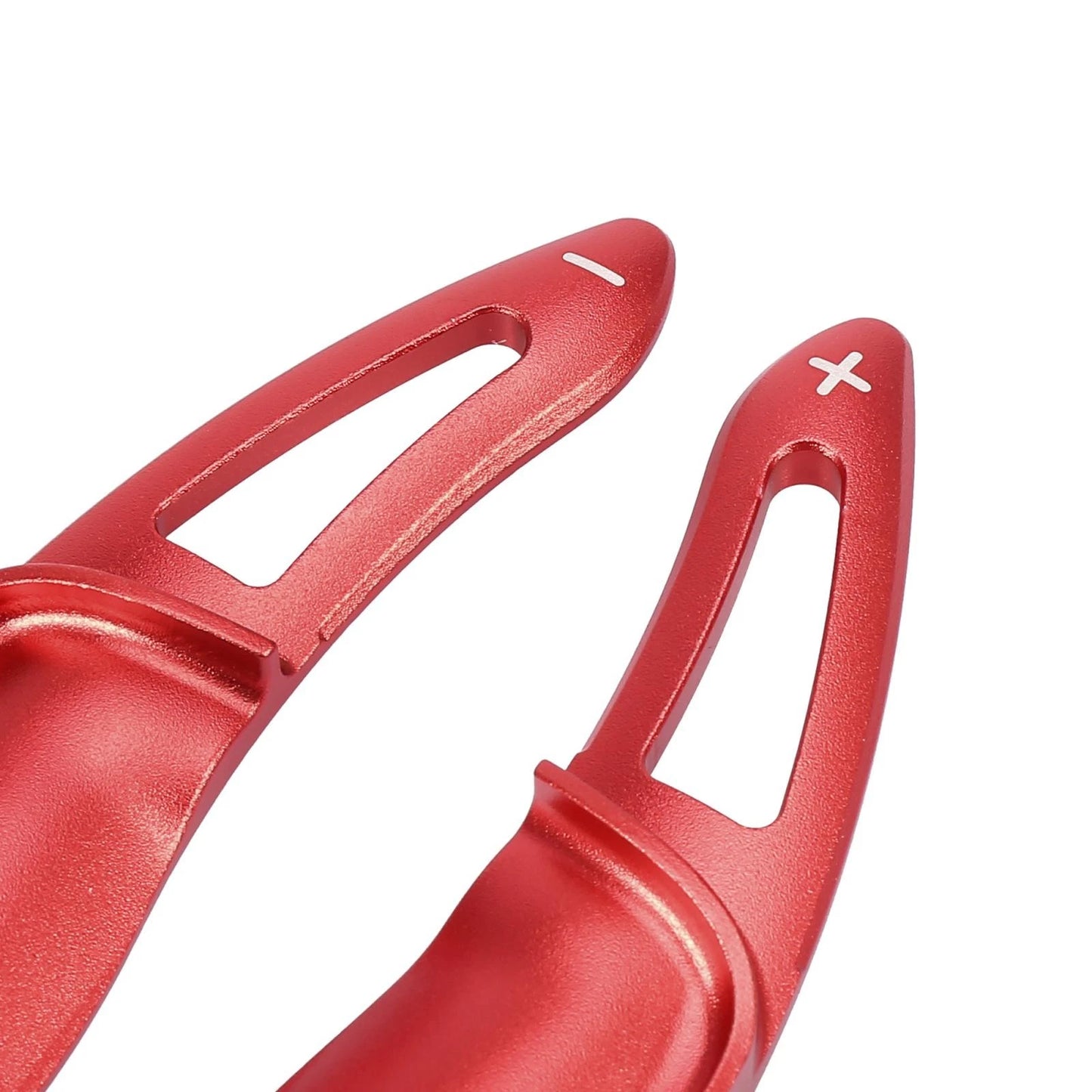 Red Car Steering Wheel Shift Paddle Covers for Toyota Camry SE XSE V6 (18-20)