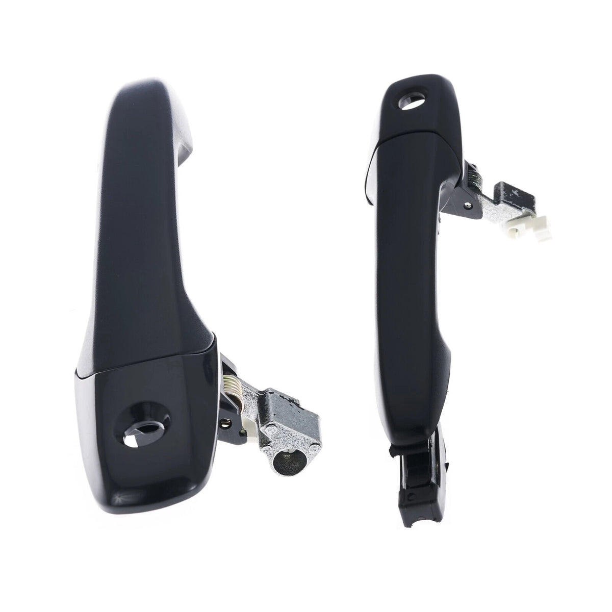 2 x Black Front LH + RH Door Handle Outer for Ford Ranger Mazda BT50 (2006–2011)