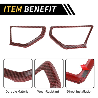 A Pillar Speaker Cover Trim for Jeep Wrangler JL JLU (2018-2023)
