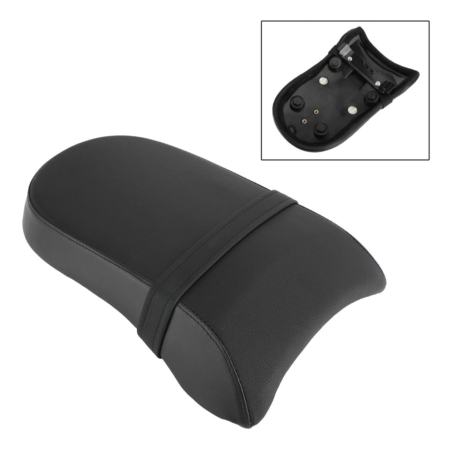 Rear Seat Cushion, Flat, Black for BMW S1000RR (2019-2022)