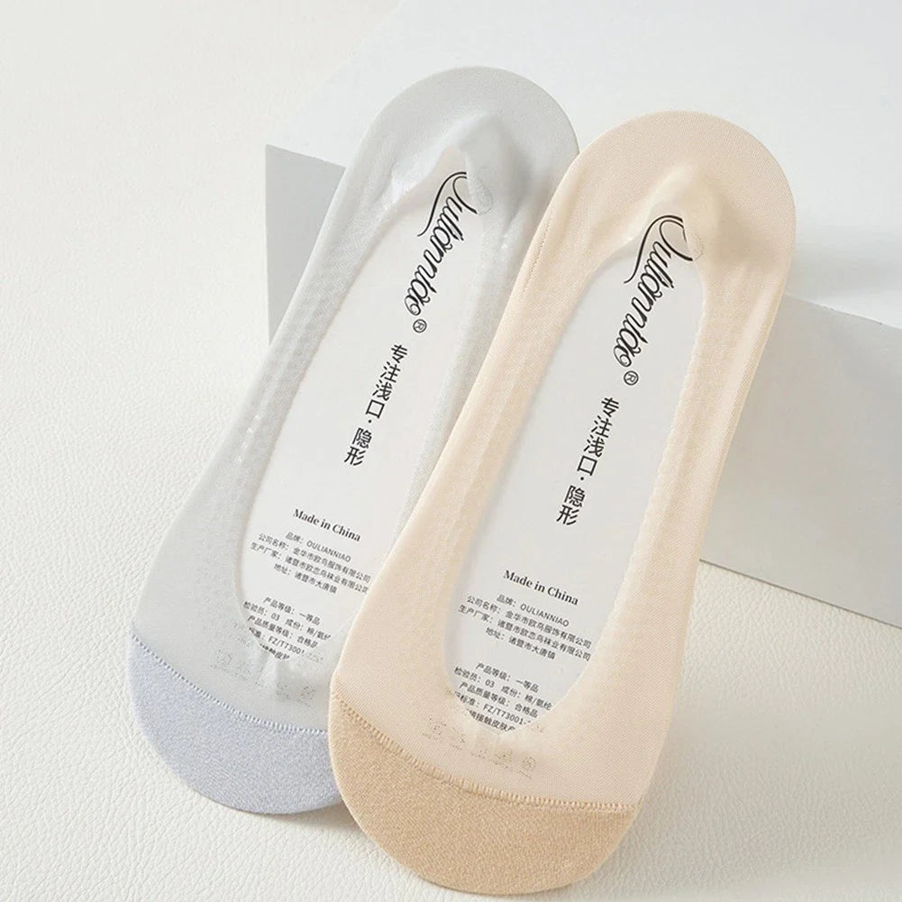 Casual Wear Anti-Slip Socks All-Day Comfort Double-Layer Cuff