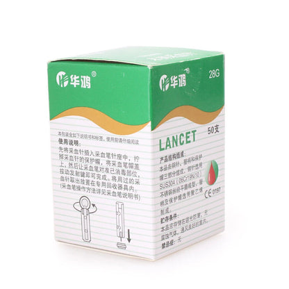 50 x Sterile Lancets for Medi Touch 28g One-time Use