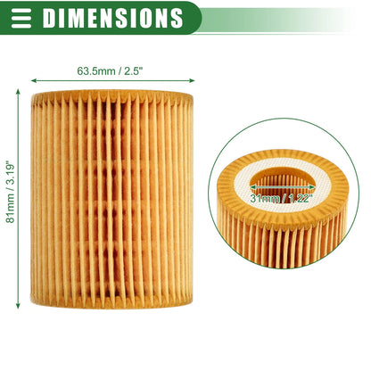 Engine Oil & Fuel Filter Set for BMW F20 (2010-2015)