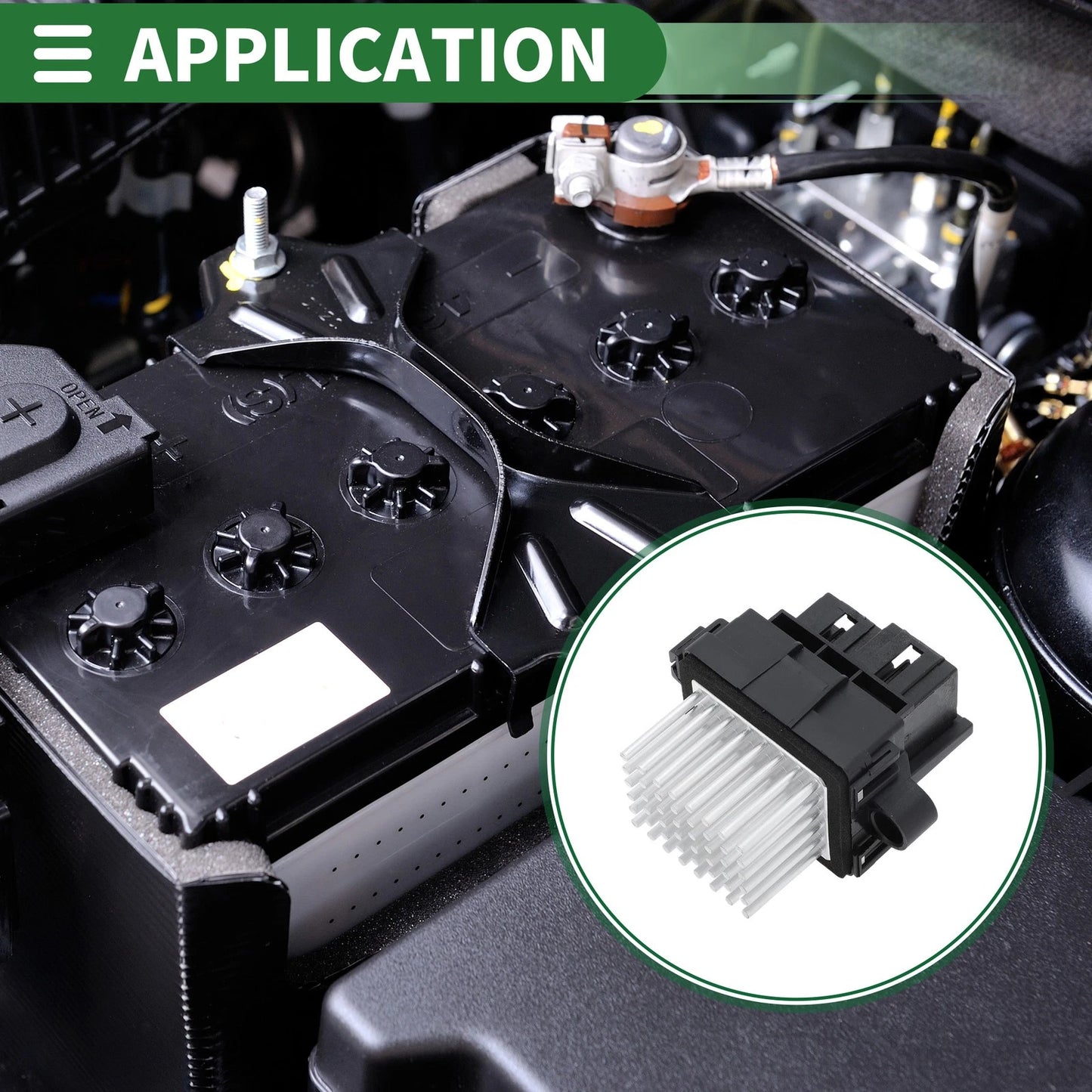 HVAC Blower Motor Resistor for Ford Mondeo (2013)