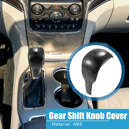 Gear Shift Lever Cover Knob Trim for Jeep Grand Cherokee (2017-2020) Black