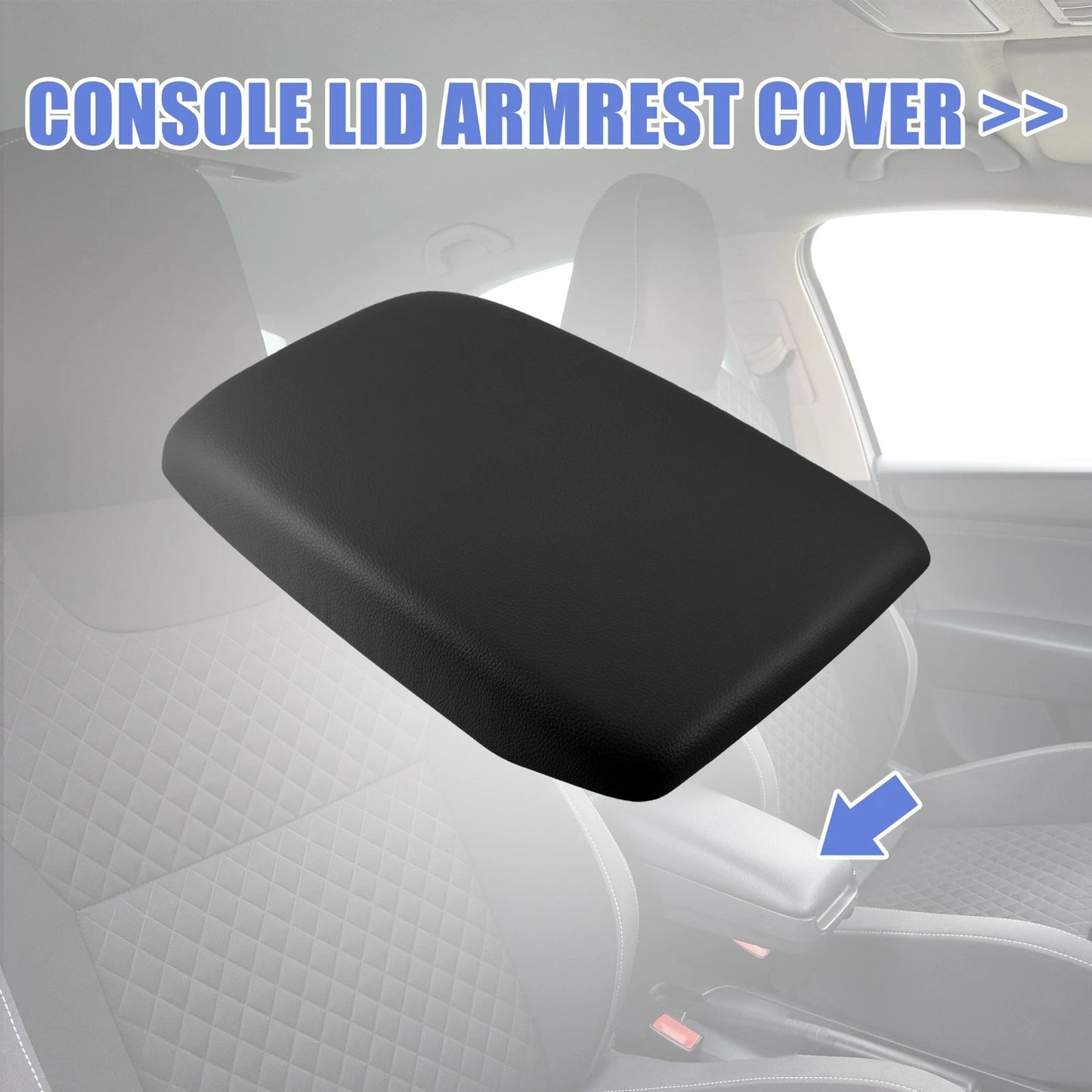 Center Console Armrest Cover for Toyota Highlander (2009–2014)