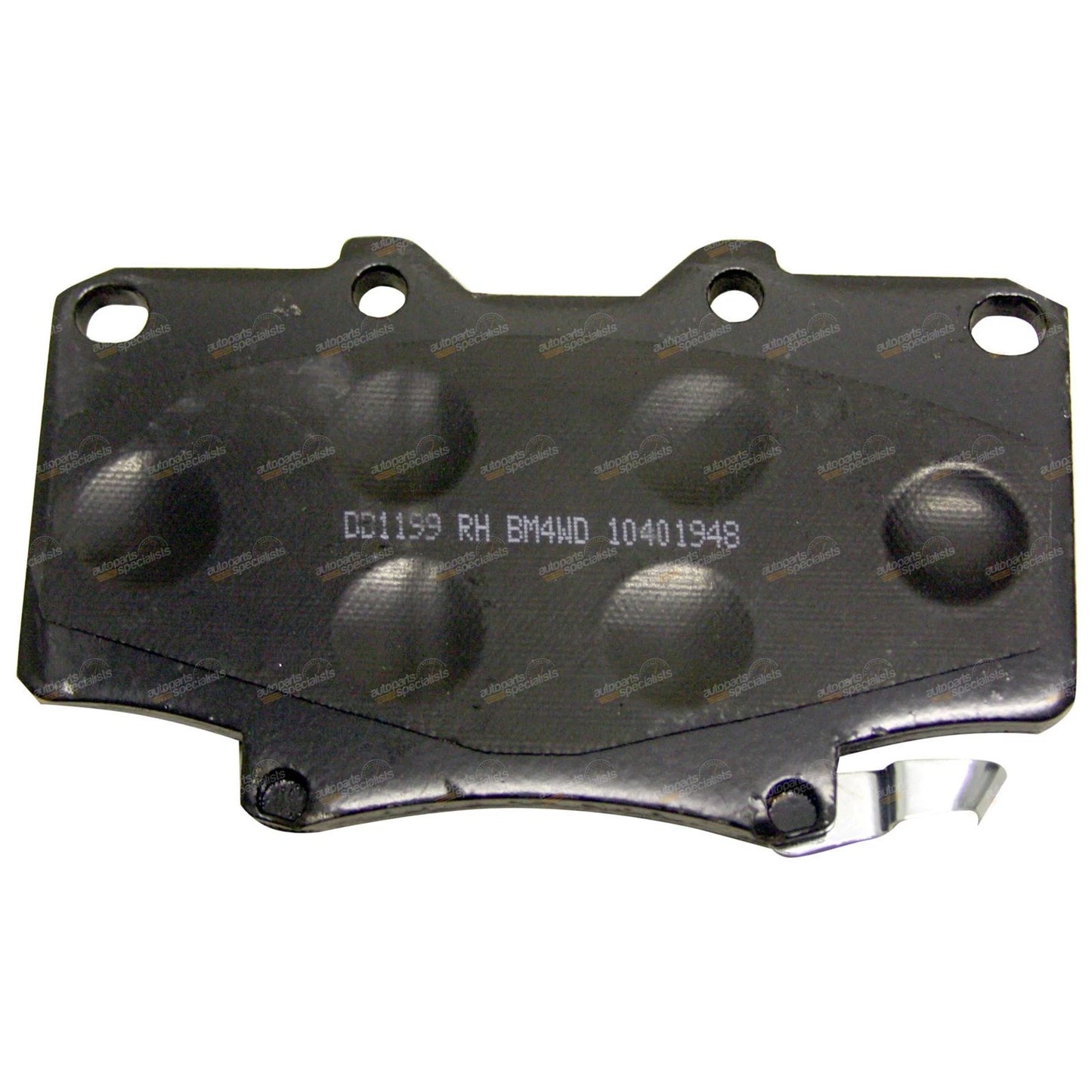 4WD Front Disc Brake Pad Set for Toyota Landcruiser 80 Series (1990–1998)