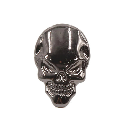 3D Metal Skeleton Skull Emblem Badge Sticker for Car/Motorcycle