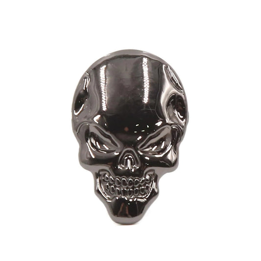 3D Metal Skeleton Skull Emblem Badge Sticker for Car/Motorcycle