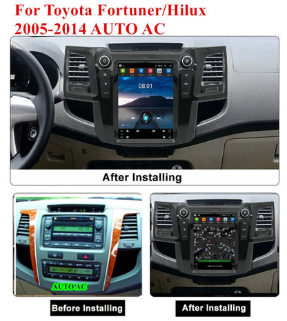 9.7'' Android Stereo Radio GPS for Toyota Fortuner, Hilux (2005-2015)