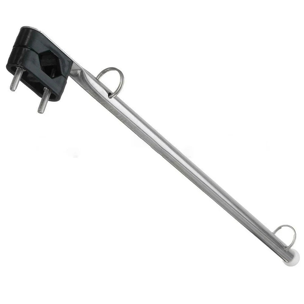 15in Stainless Steel Rail Clamp for Boats Marine Yacht Flagpole