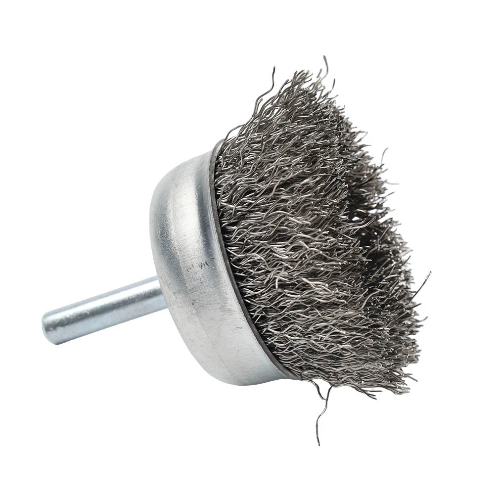 Stainless Steel Wire Wheel Cup Brush Set for Drill Rotary Tool (No Year)