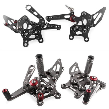 Rearset Foot Pegs for Aprilia RSV4 2009-2011 - Grey