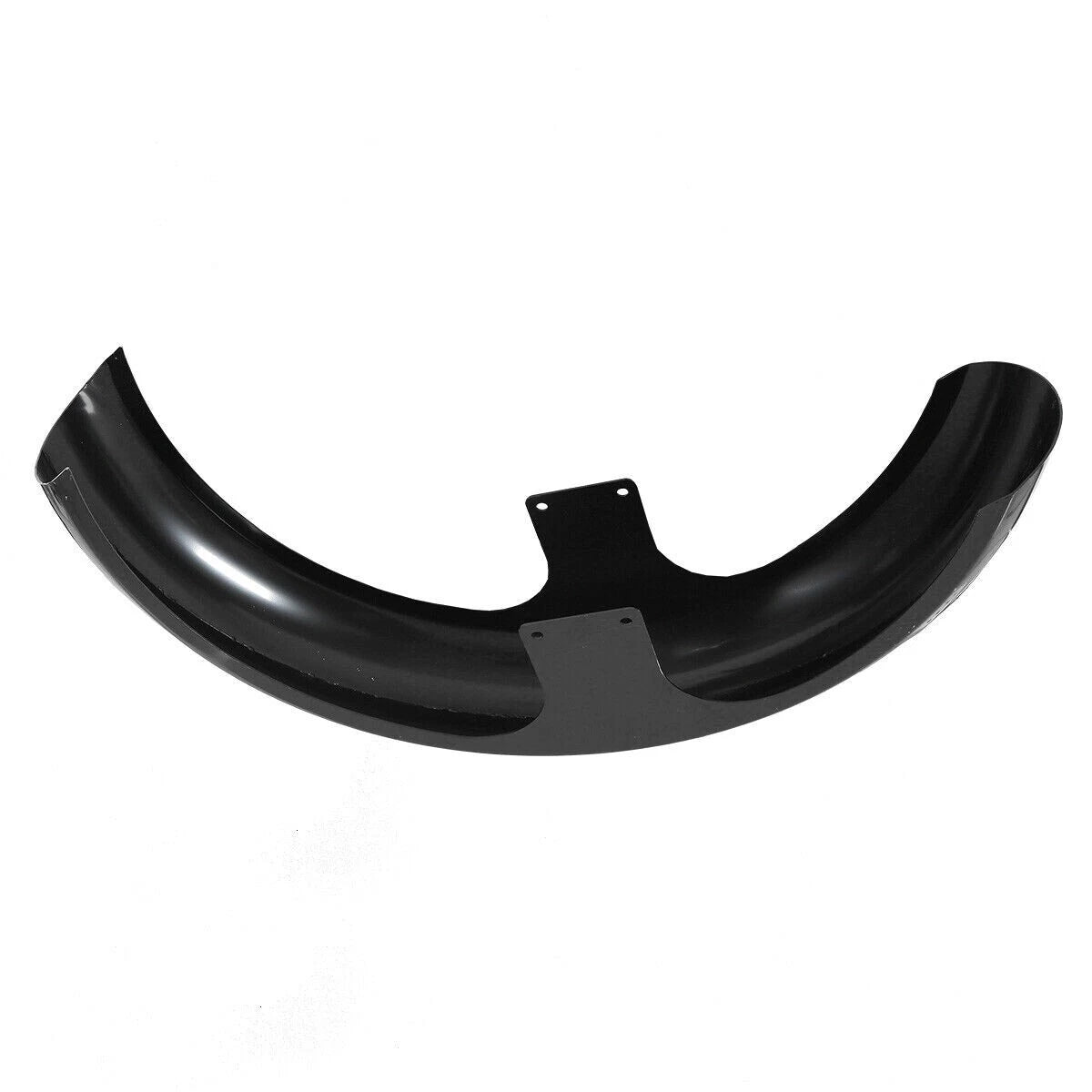Gloss Black 26" Front Fender for Harley Custom Baggers Touring Electra Glide