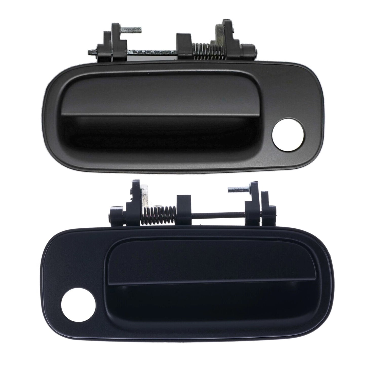 Outer Door Handle Set of 2 for Toyota Camry (1993-1997) Black Front Left & Right